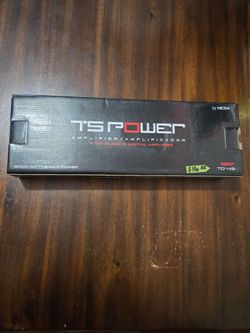 TS Power TD-49 4-Channel Class D Car Amplifier