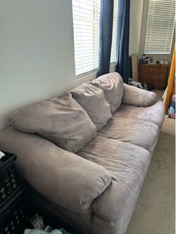 Grey 3-Seat Sofa