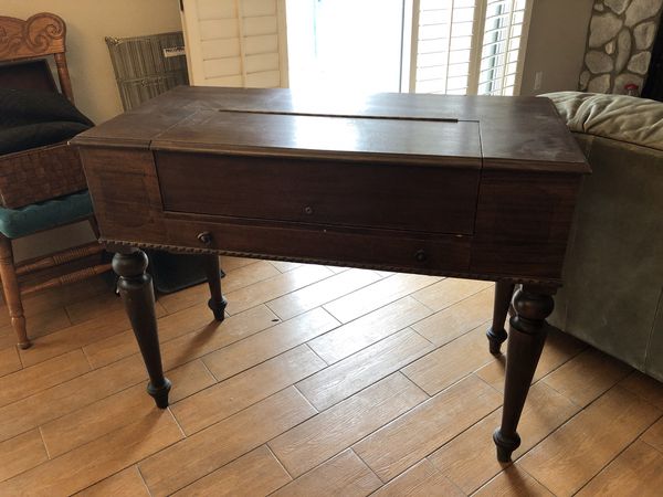 Antique Desk With Fold Down Cover For Sale In Menifee Ca Offerup