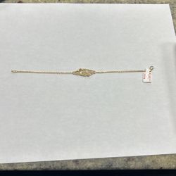 14kt Gold Mom Bracelet