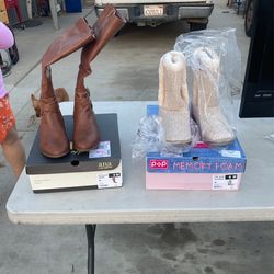 2 Brand New Pair Of Boots 