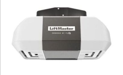 Liftmaster 85870 ¾ HP HEAD ONLY Wi-Fi Garage Door Opener - AC Chain Drive New open box item
Box is damaged