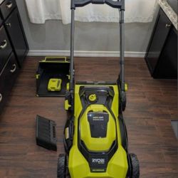 New Ryobi 40v Self Propelled 21" Brushless Lawn Mower Tool Only