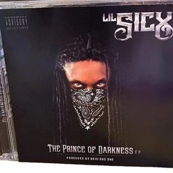 New Lil Sicx The Prince Of Darkness EP CD Cali Norcal Horrcore Rap Siccness 