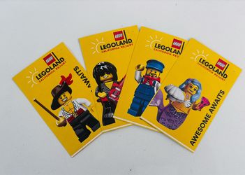 4-Pack Legoland California Hopper Tickets