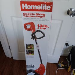 Electric string trimer edger new never opened asking 75$