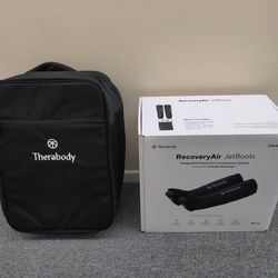 Therabody Recovery Air Jetboots &  ProPack Carrying Bag