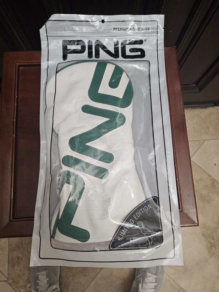 PING Golf Heritage Driver Head Cover Alligator Pattern Limited Edition