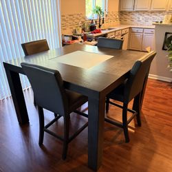 High Chair And Table Set