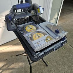KOBALT 7” Wet tile/stone saw w/Laser (Model KB7005)