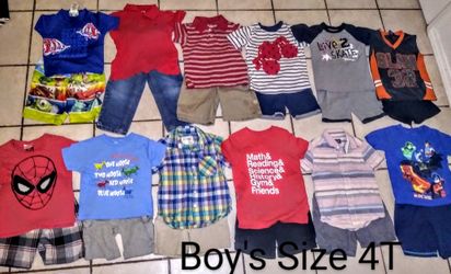 Boy's Size 4T Bundle
