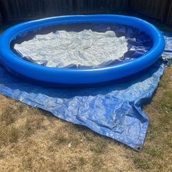 Inflatable 10’ X 2.5’ Pool