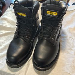 Stanley Steel Toe Boots Gently Used  Size 8