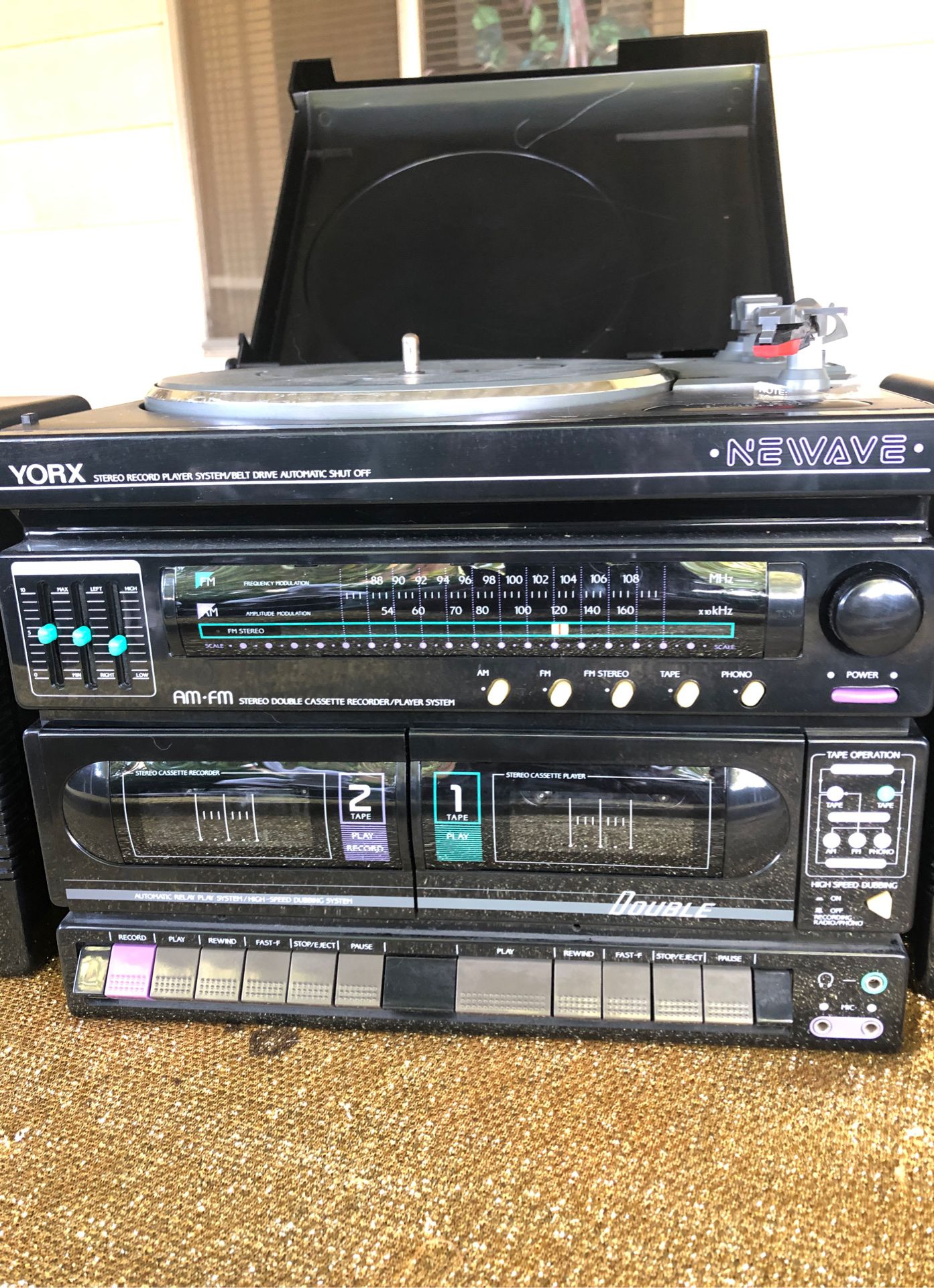 Vintage Yorx Newave Stereo Record Player System for Sale in Nuevo, CA ...