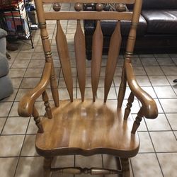 Wooden Rocker