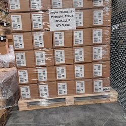 IPhone 14 128 New Sealed Master Crate 5k Pcs Usa Black