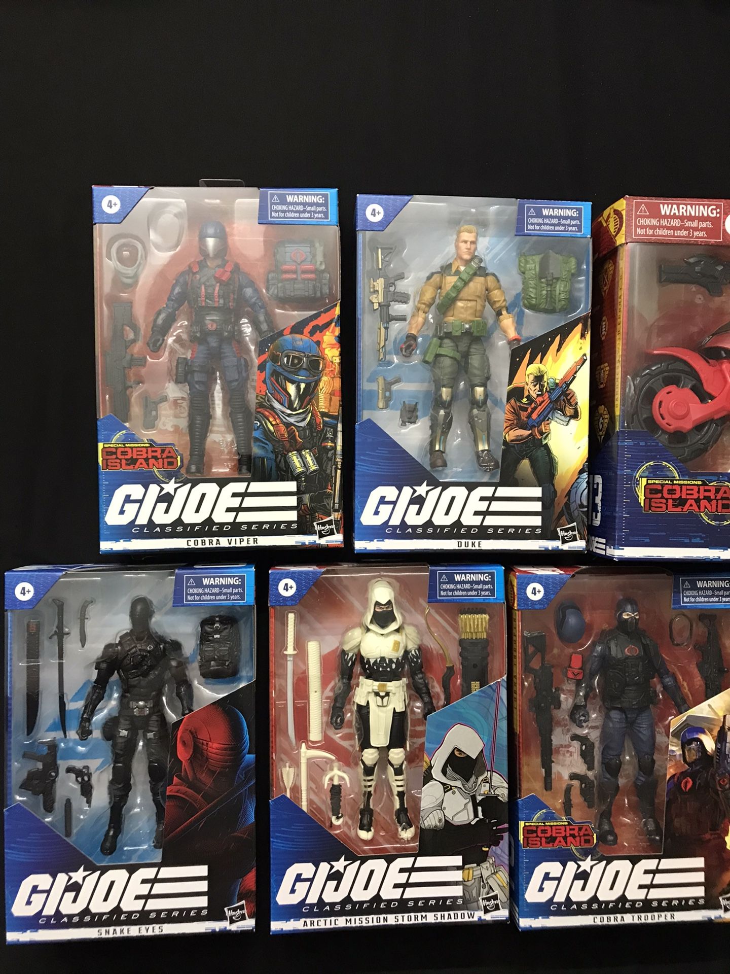 GI Joe Classified Baroness Storm Shadow Beach Head Cobra Viper + More