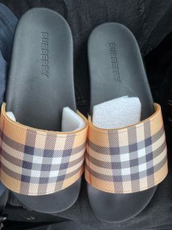 Burberry slides