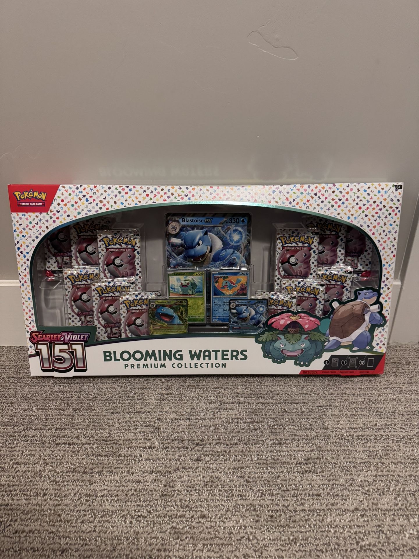 Pokemon Scarlet & Violet 151 Blooming Waters Premium Collection Box NEW