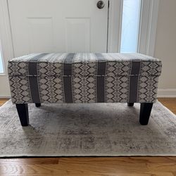 Storage Bench / Entryway Ottoman – Like New