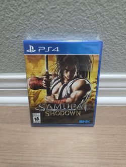 Playstation 4 Samurai Shodown  Brand New