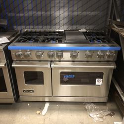 Viking 7 Series 48” Stainless Steel Gas Range Stove 