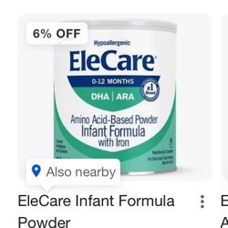 Elecare Baby Formula 