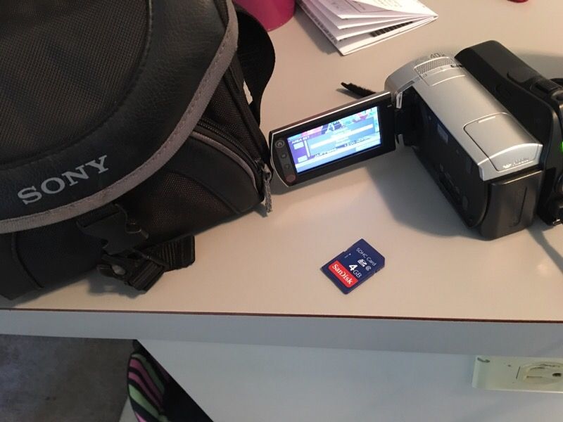 Sony video camera