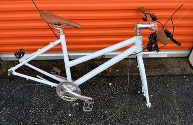 Bicycle Frame 18" with Shimano Components, Fork, Seat & Pedals – New