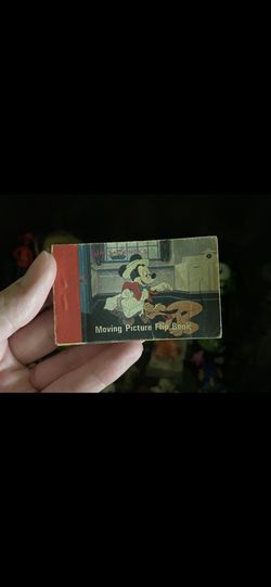 Walt Disney Moving Picture Flip Book