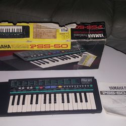 Portable Yamaha PSS-50 Keyboard 