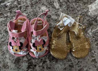 Baby Girl Sandals Size 6-12 Months