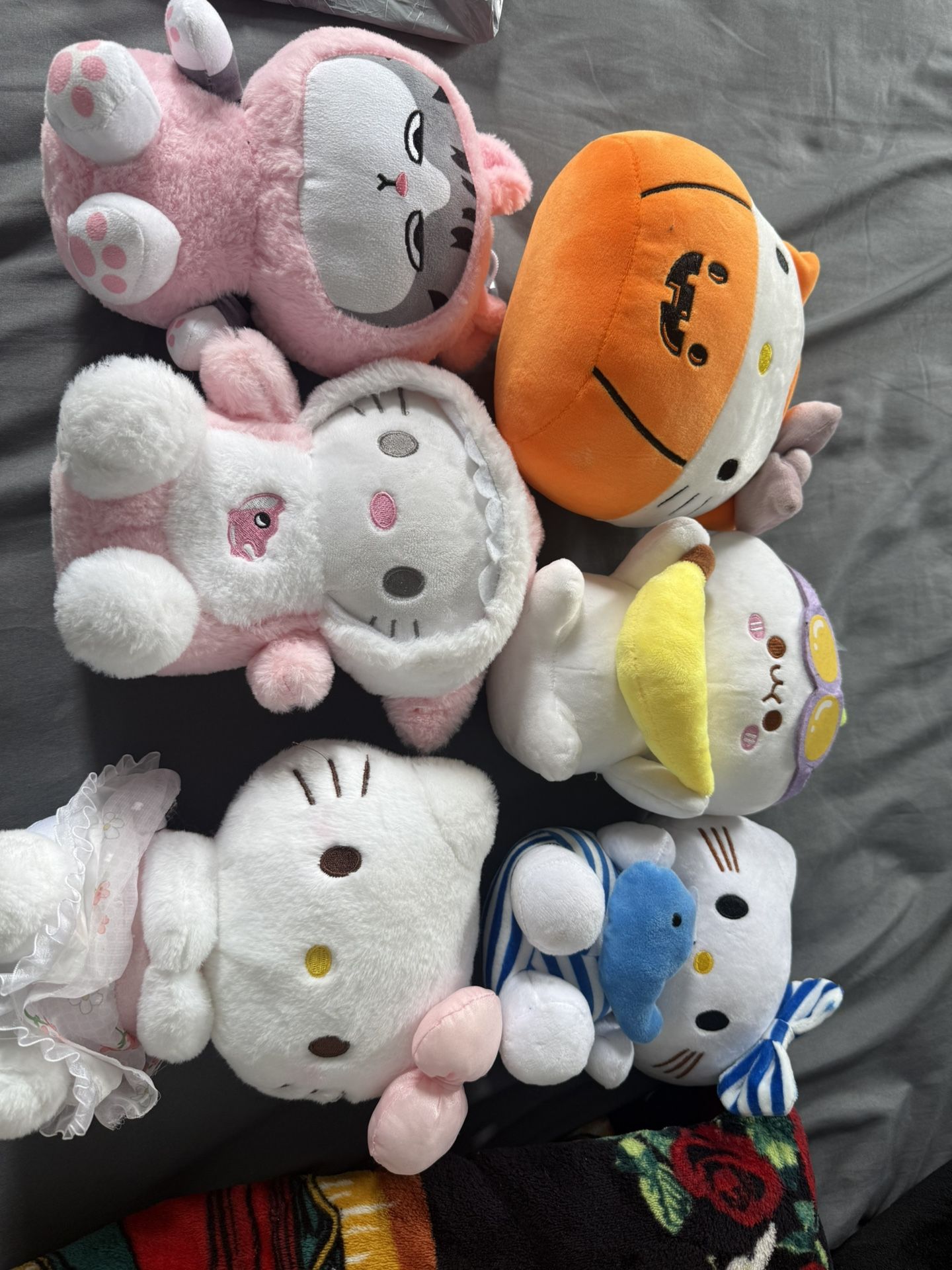 Hello kitty stuffed Animals