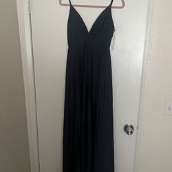 Navy Blue, Formal/Prom Dress, Size S/M