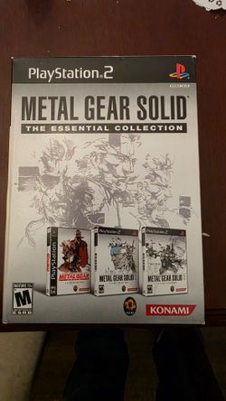 Metal gear essential ps2 collection