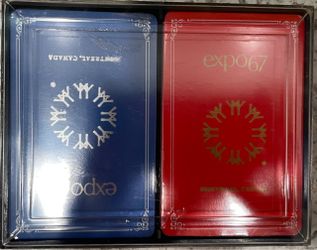 Vintage Expo 67 Montreal Canada Playing Cards Set