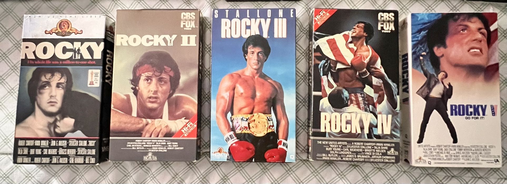 Collection of 26 VHS Tapes! Excellent conditions.Rocky 1 5/World War II/Pearl harbor and many more..