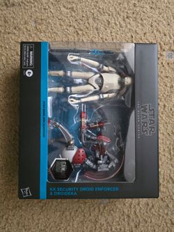 Star Wars The Black Series KX Security Droid Enforcer and Droideka 2-pack