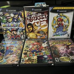 Mario GameCube Games