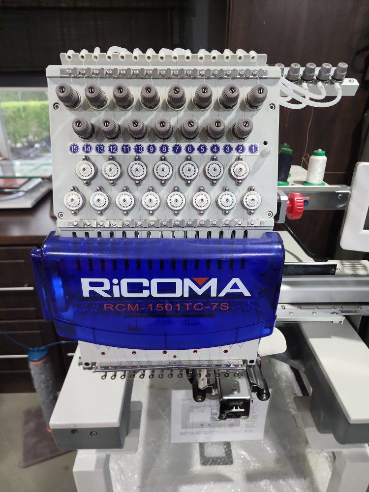 Ricoma RCM 1501TC-7S Embroidery Machine
