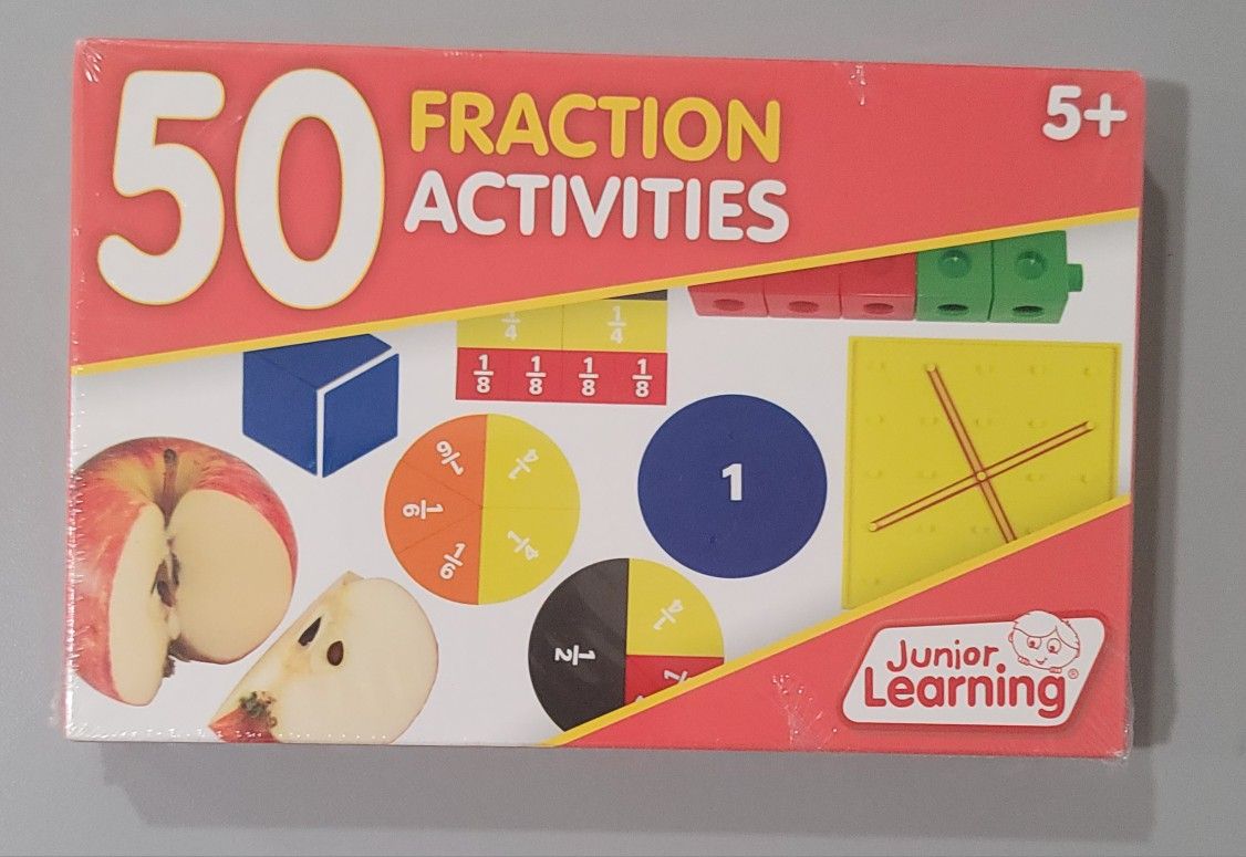 JUNIOR LEARNING 50 FRACTION ACTIVITIES