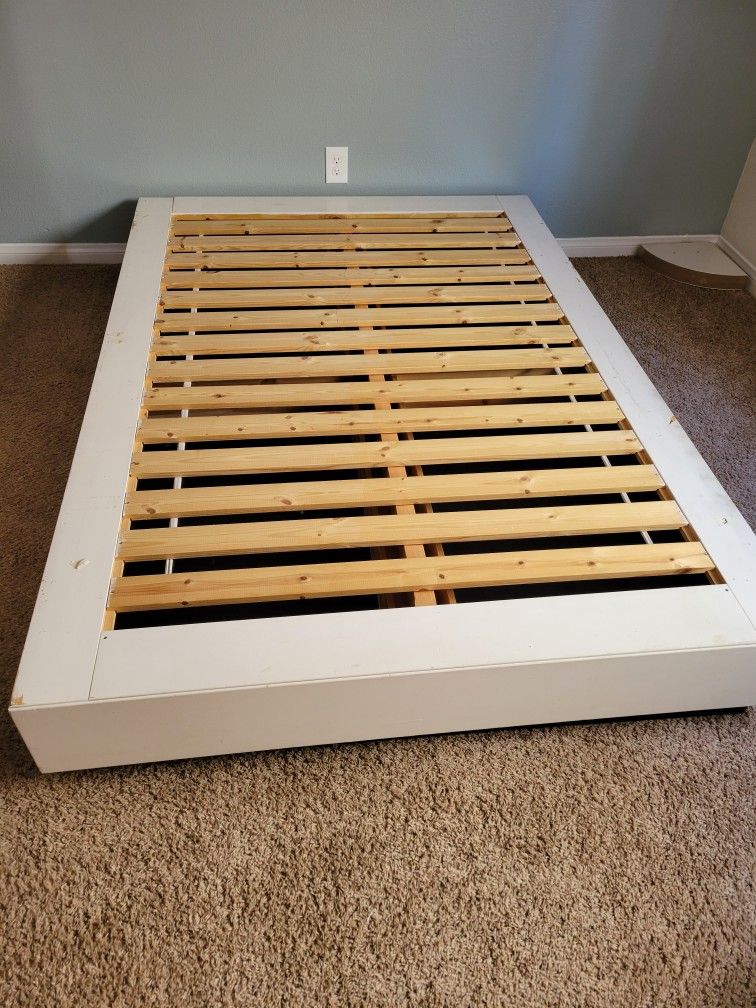 Full Size Platform Bed Frame With Drawers, Base De Cama Matrimonial Con Cajones