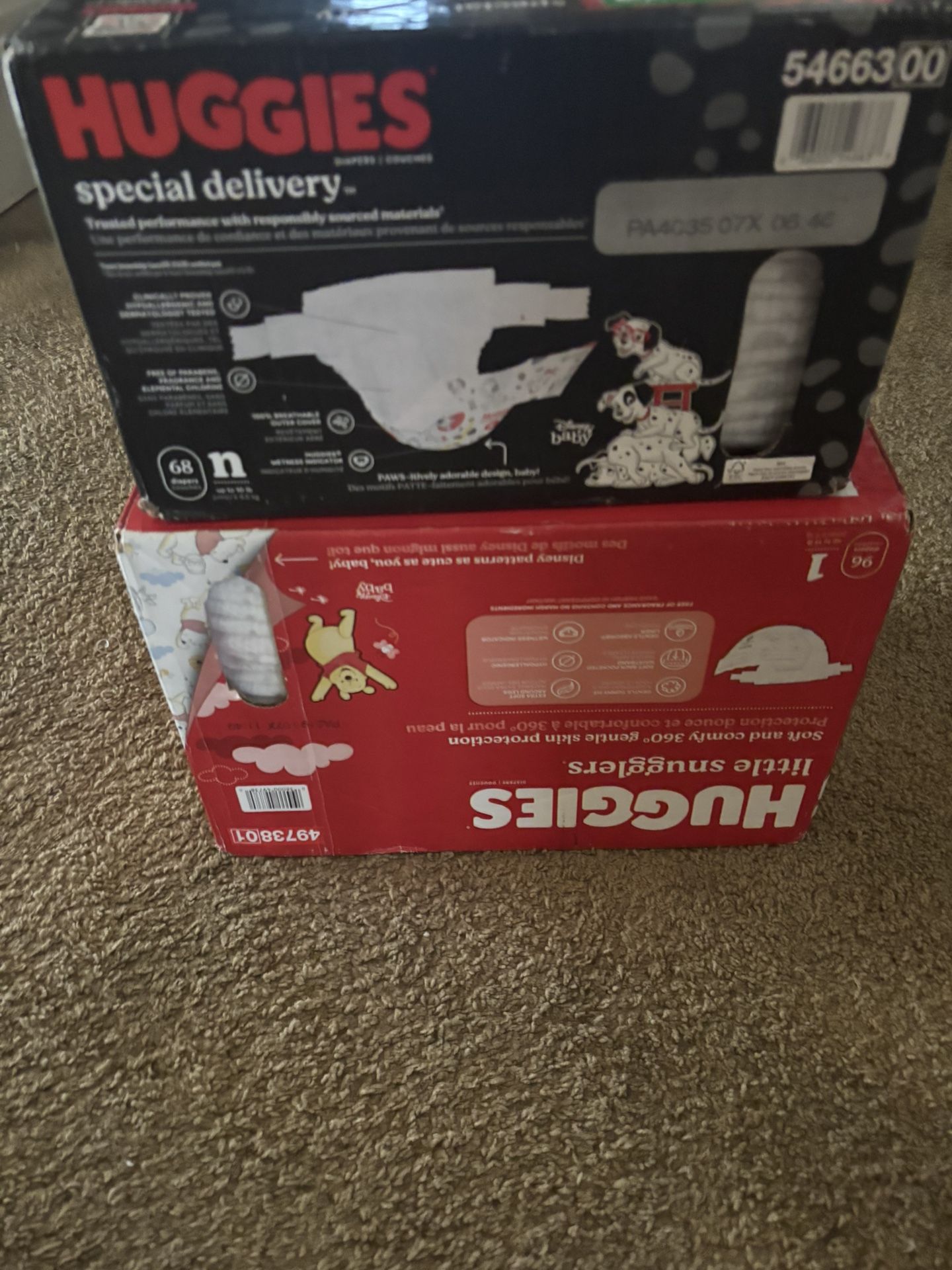 Huggies Diapers Size 1 And New Born