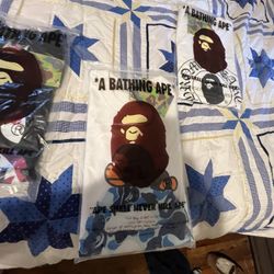 Bape Shirt With Baby Milo Size Small