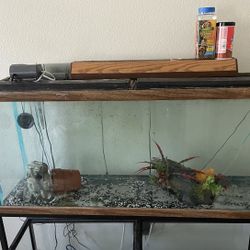 55 Gallon Aquarium W/ Stand 