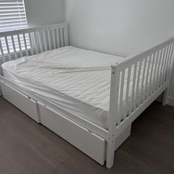 Full size bed & frame