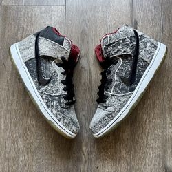 Nike SB Dunk High Salt Stain Mens Size 9.5