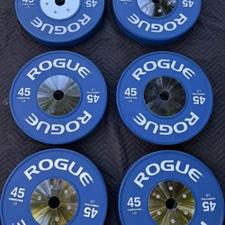 Rogue fitness  competition bumper plates for sale