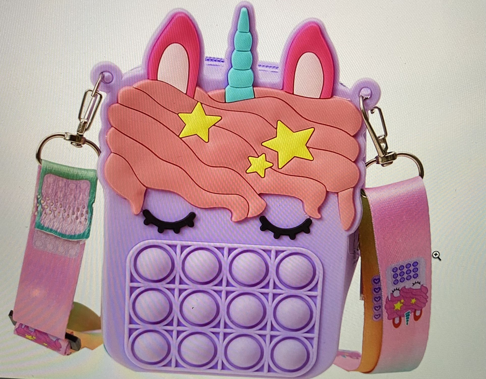 Unicorn Pop Purse for Girl