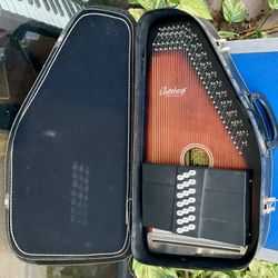Oscar Schmidt OS-21C 21-Chord Autoharp w/ Case  